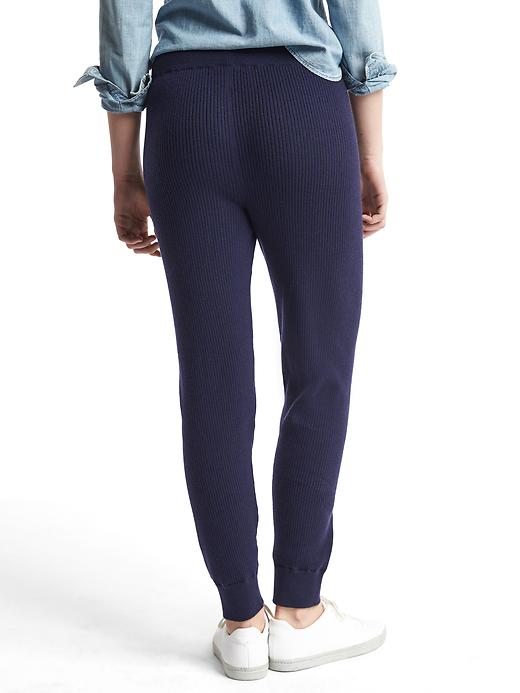 2 of 8 showing, with the color dark night of product Ribbed joggers