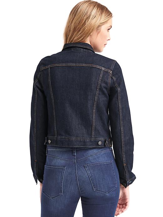 Image number 2 showing, 1969 short pleat denim jacket