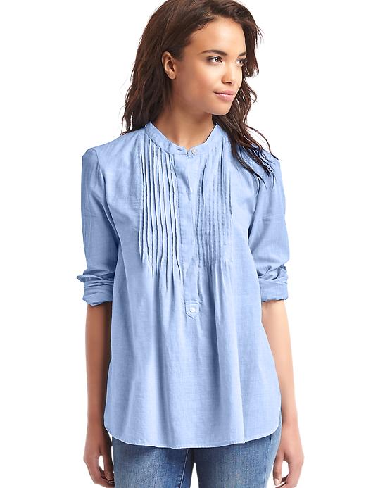 1 of 8 showing, with the color light blue of product Pintuck popover