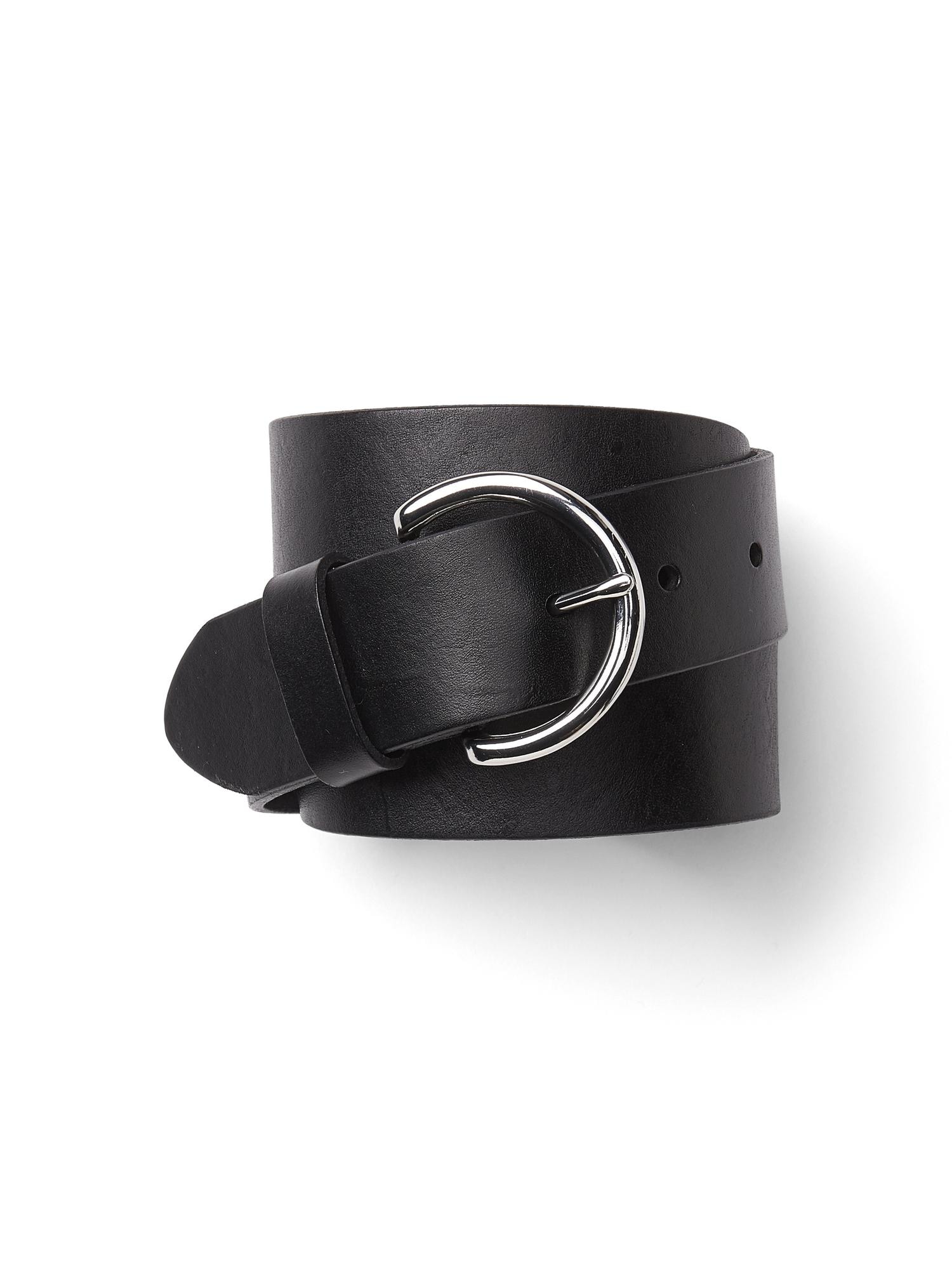 Gap leather discount belt womens