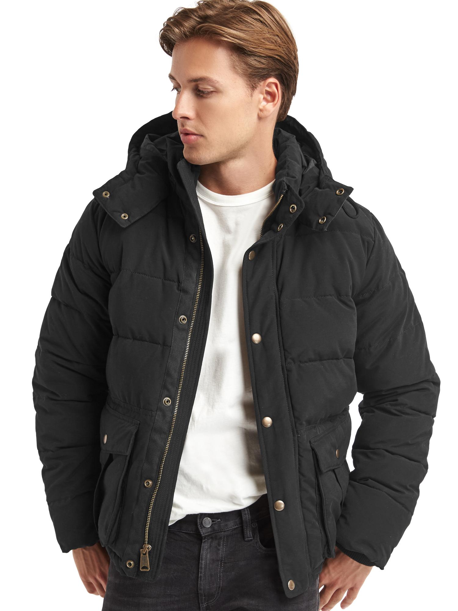ColdControl Max heavyweight hooded puffer coat Gap