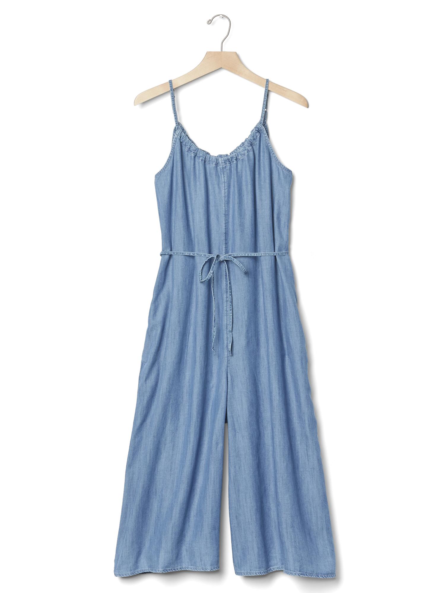 Женский комбинезон Gap Tencel широкий свободного кроя — фото 5