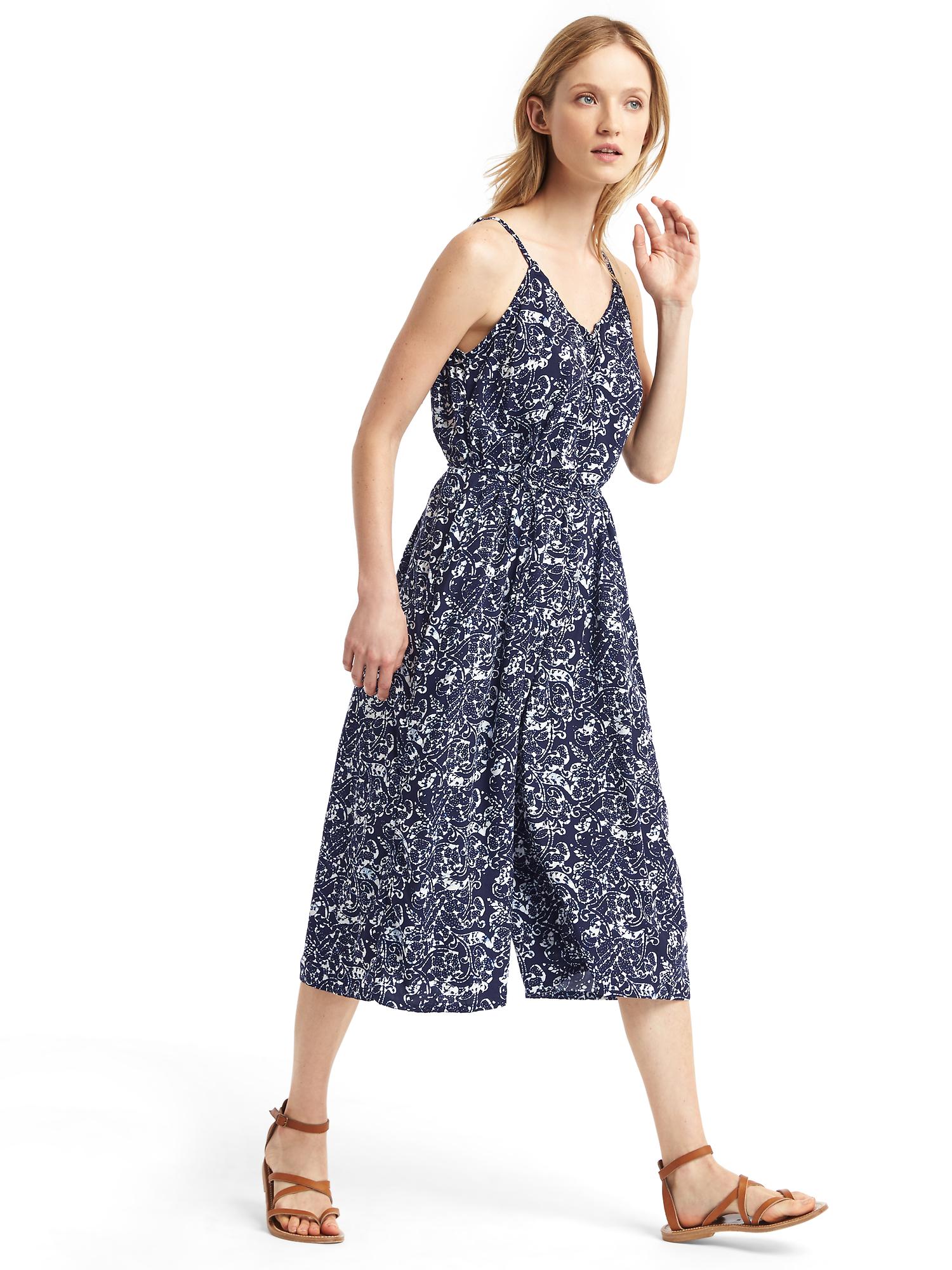 Женский комбинезон Gap Wide-Leg Relaxed Romper