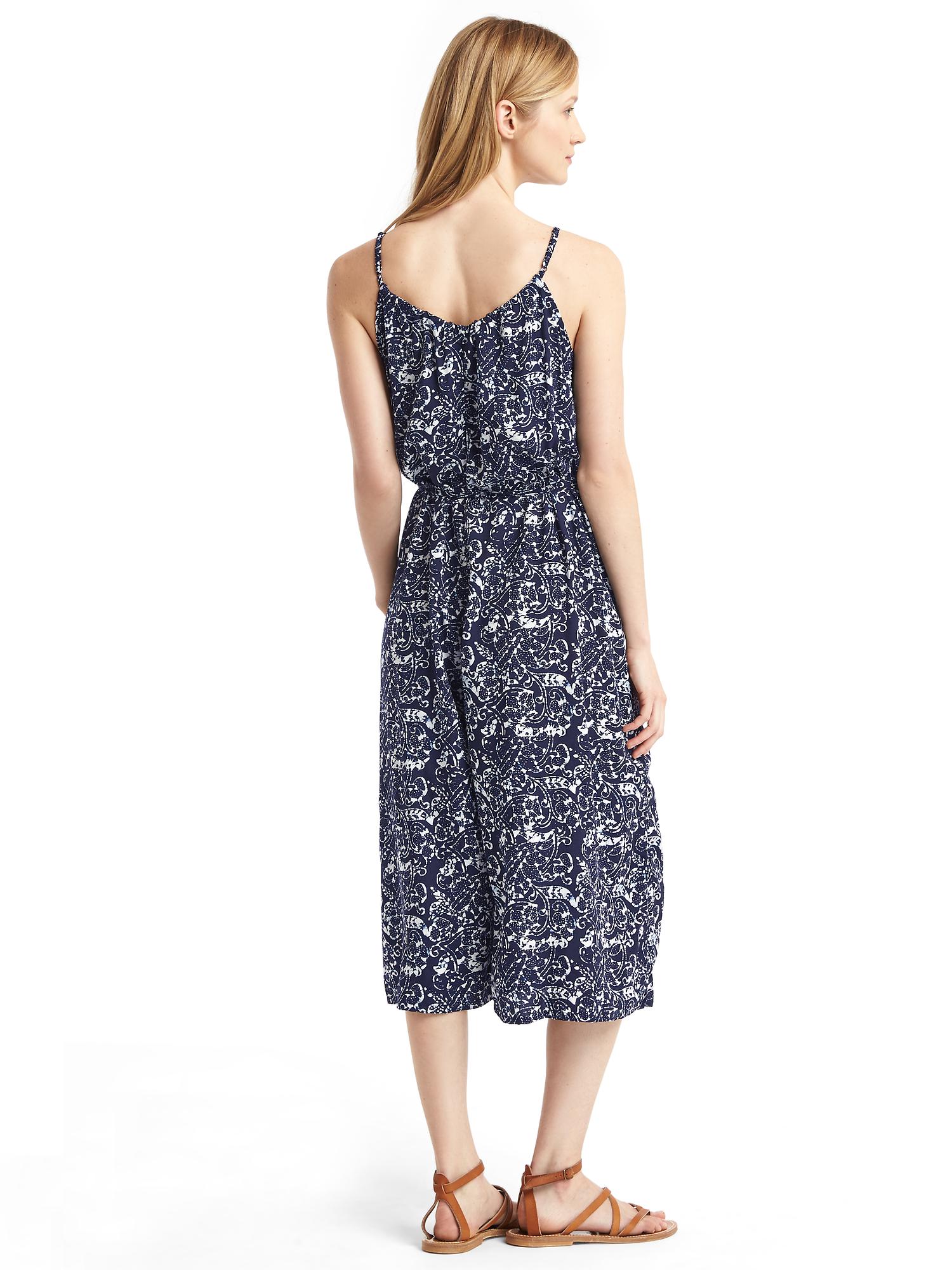 Женский комбинезон Gap Wide-Leg Relaxed Romper — фото 2