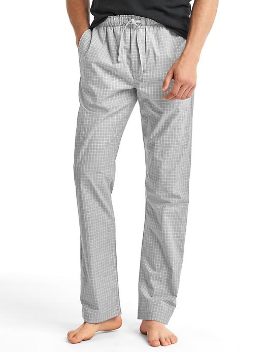 Image number 7 showing, Adult Pajama Pants In Poplin
