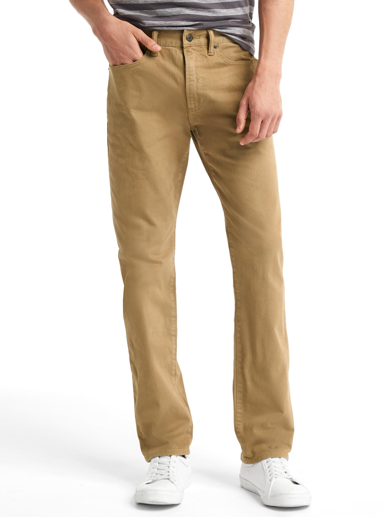 Broken twill slim fit jeans | Gap