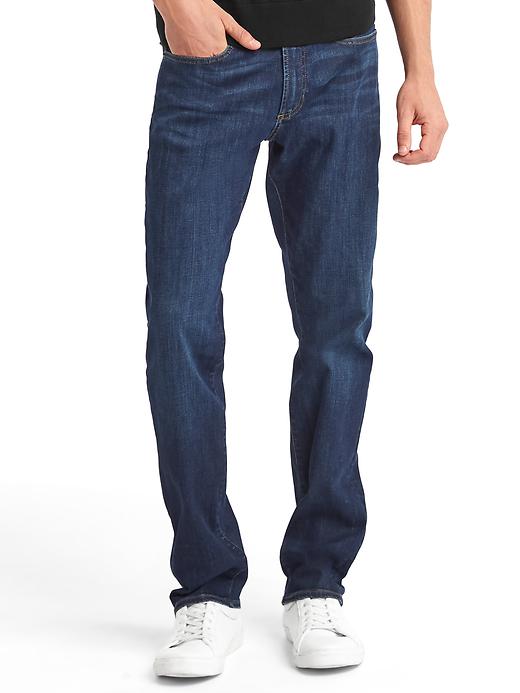 1 of 8 showing, with the color worn dark of product Slim fit jeans (stretch)
