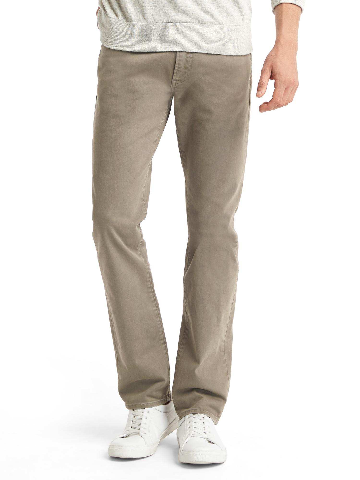Broken twill slim fit jeans | Gap
