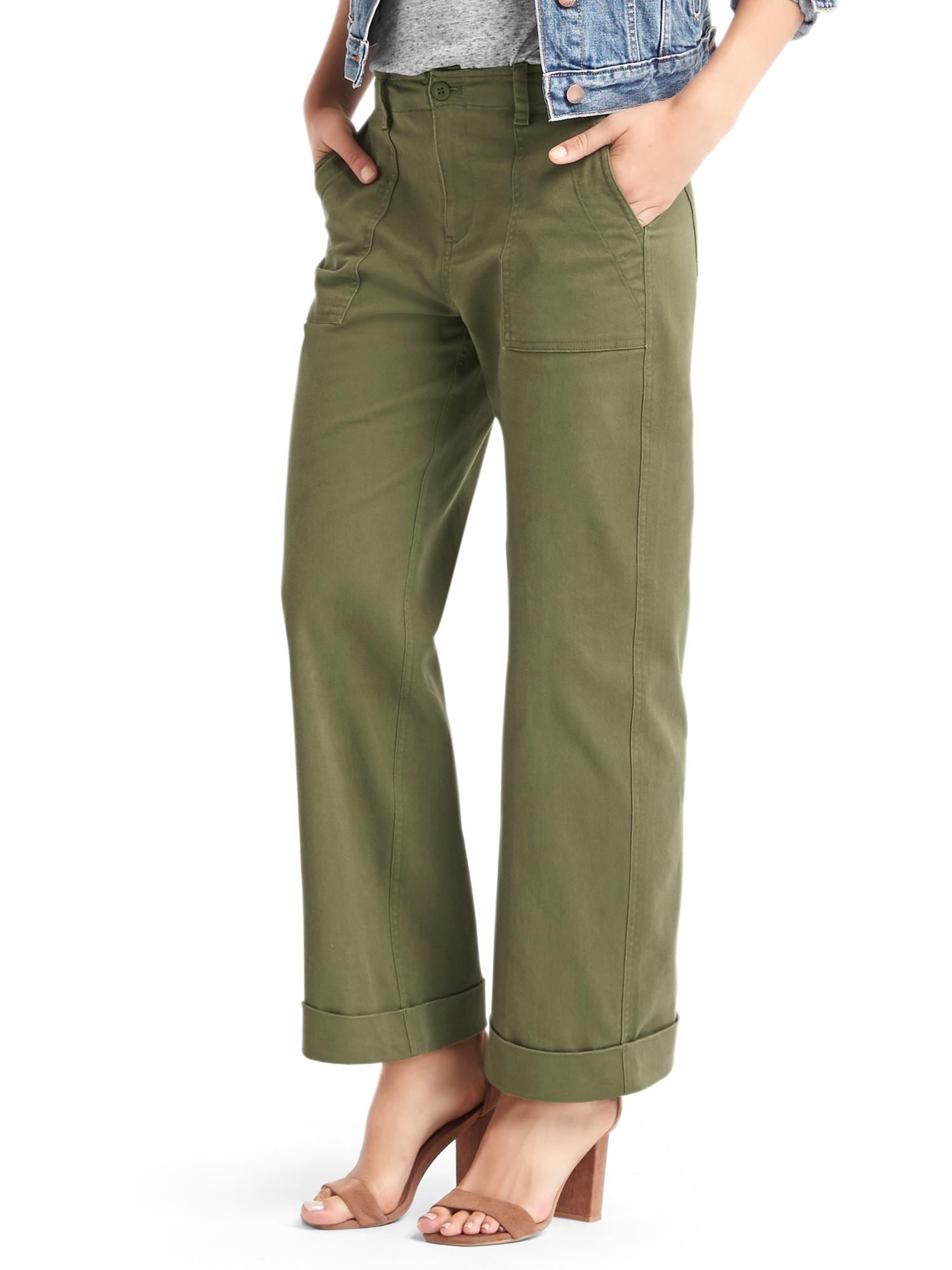 Wide-leg utility pants | Gap