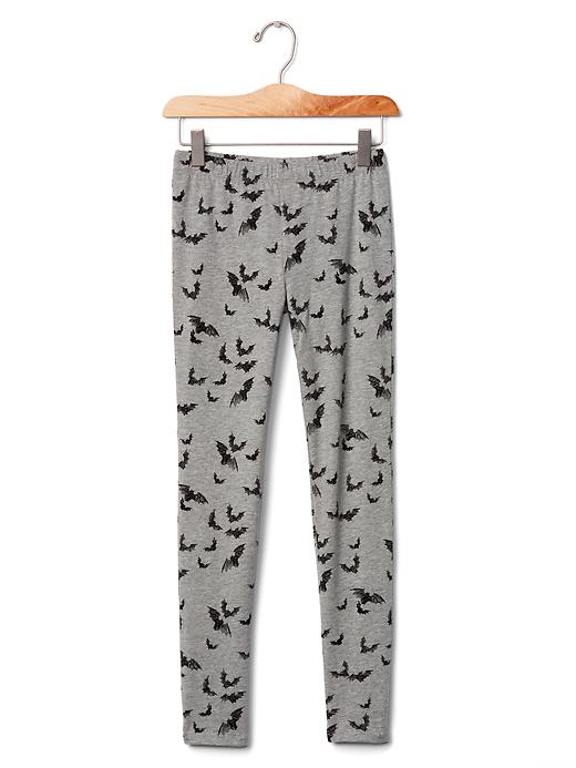1 of 8 showing, with the color grey heather of product Halloween leggings