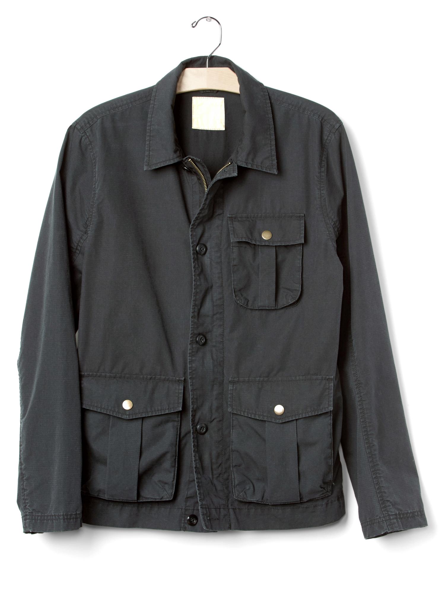 Gap men's military jacket deals