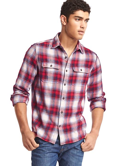 Image number 1 showing, Gap + Pendleton flannel shirt