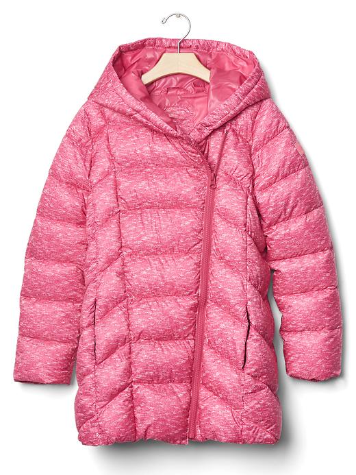 Image number 1 showing, GapFit kids heather puffer parka