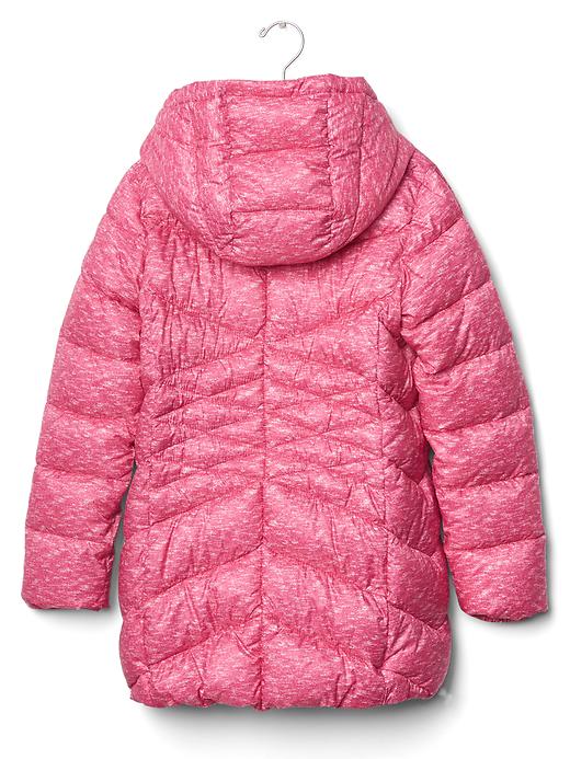 2 of 8 showing, with the color royal fuchsia of product GapFit kids heather puffer parka