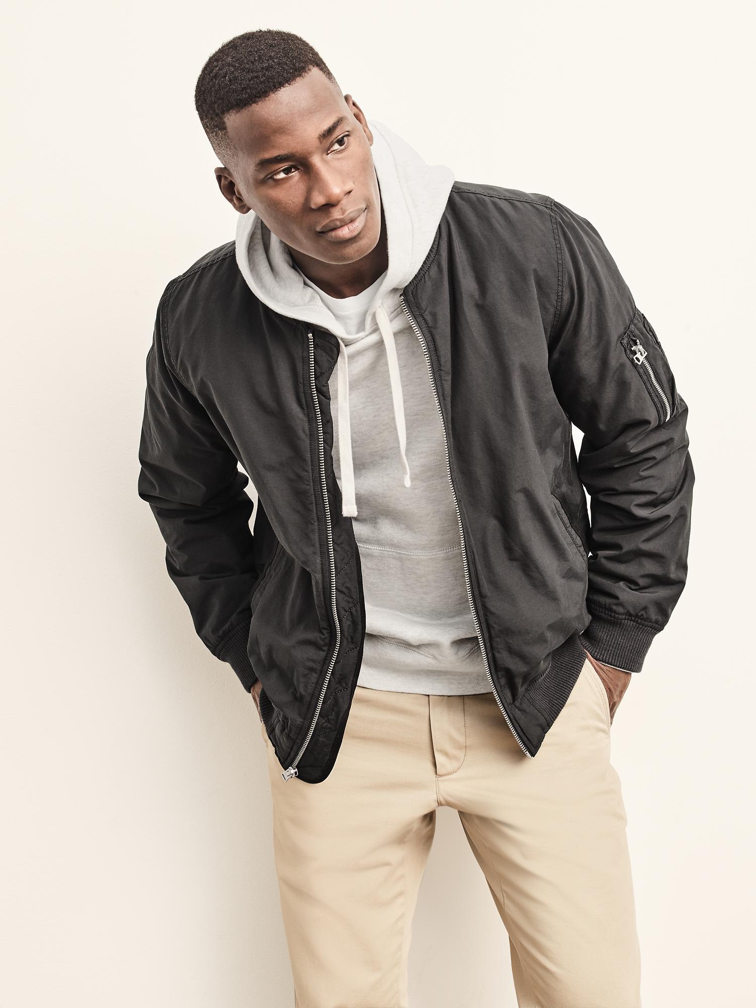 Vintage bomber jacket Gap
