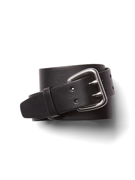 View large product image 1 of 1. Double-Prong Denim Belt
