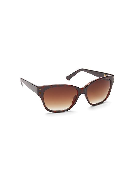 View large product image 1 of 1. Wide Square Sunglasses