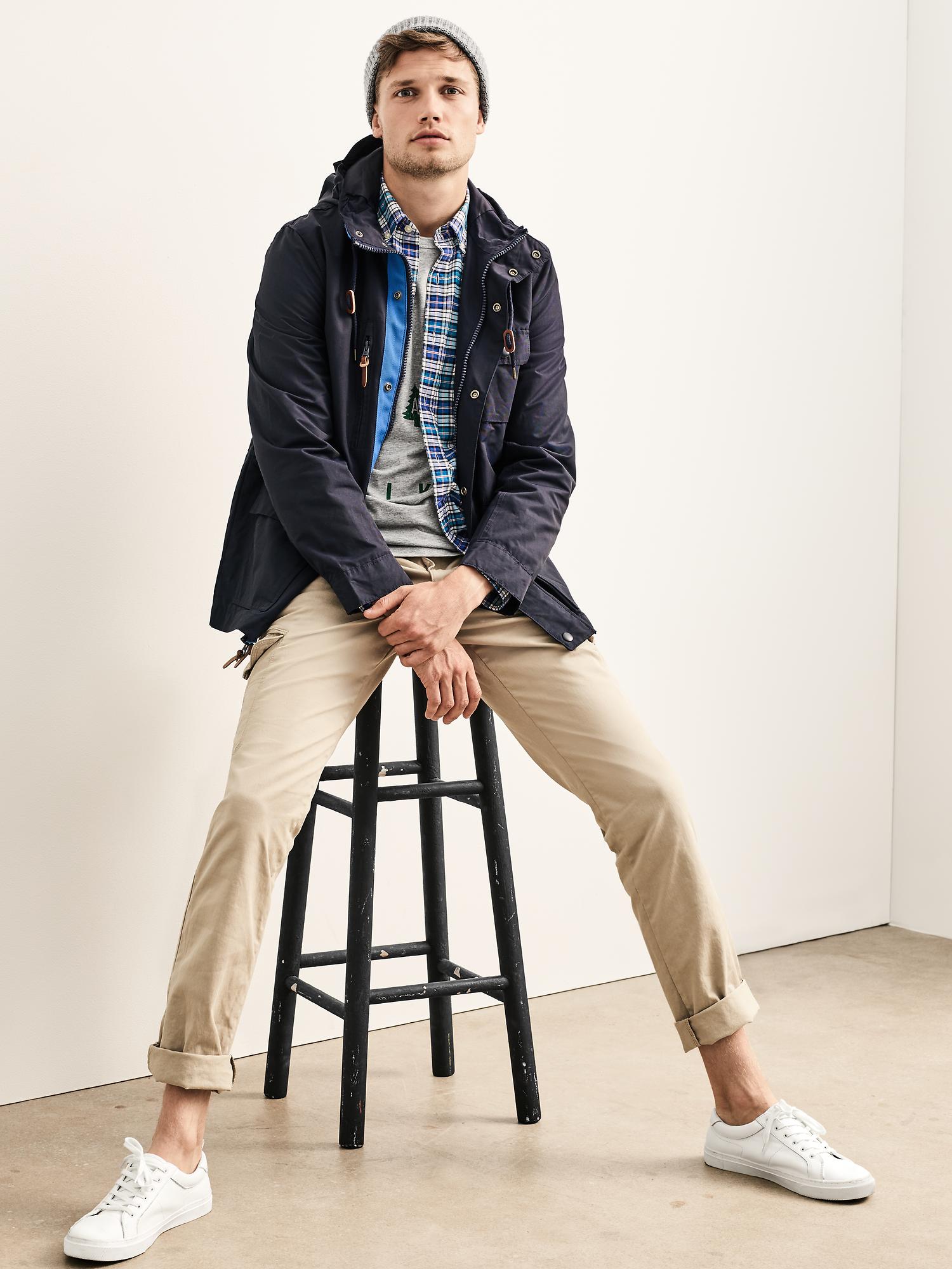 Hooded parka Gap