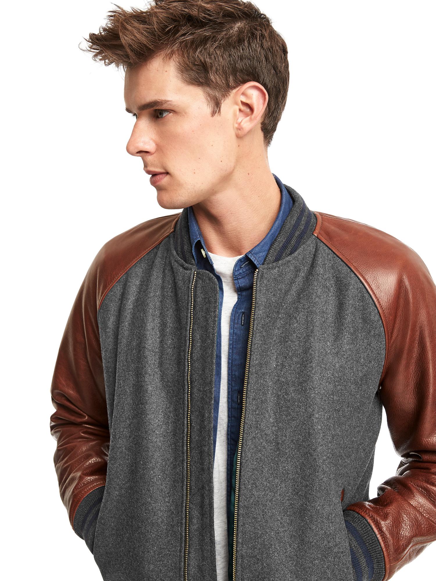 Gap clearance varsity jacket