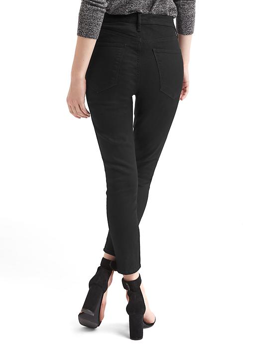 Image number 2 showing, STRETCH 1969 true skinny super high rise crop jeans