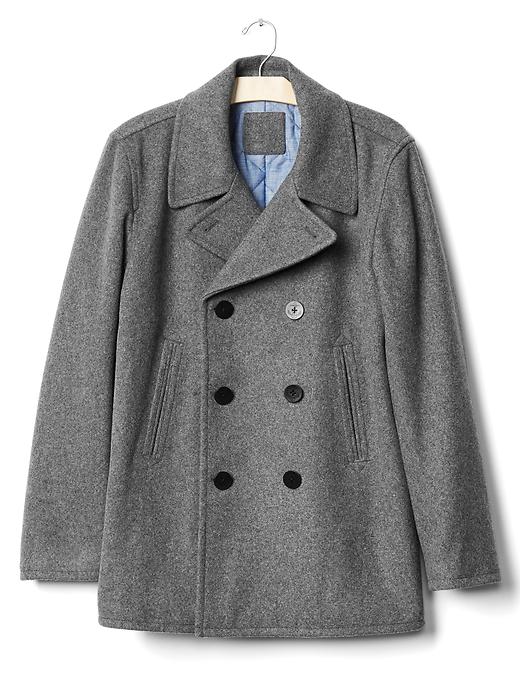 Wool blend peacoat | Gap