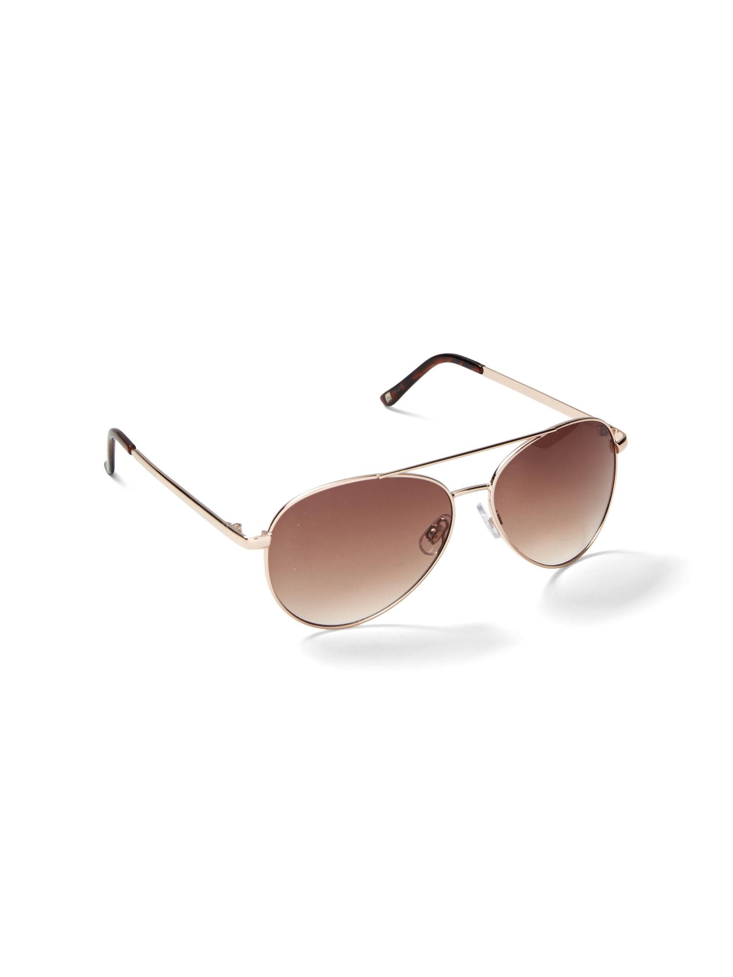 Color Tinted Aviator Sunglasses Gap