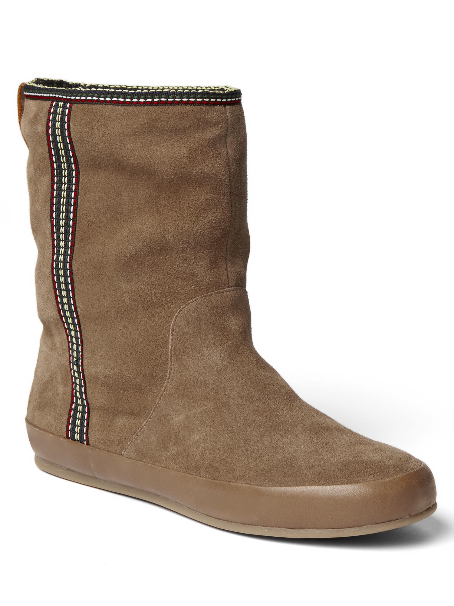 Женские ботинки Gap Suede winter, цвет: Табачный