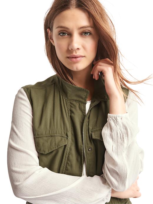 Image number 5 showing, TENCEL&#153 utility vest