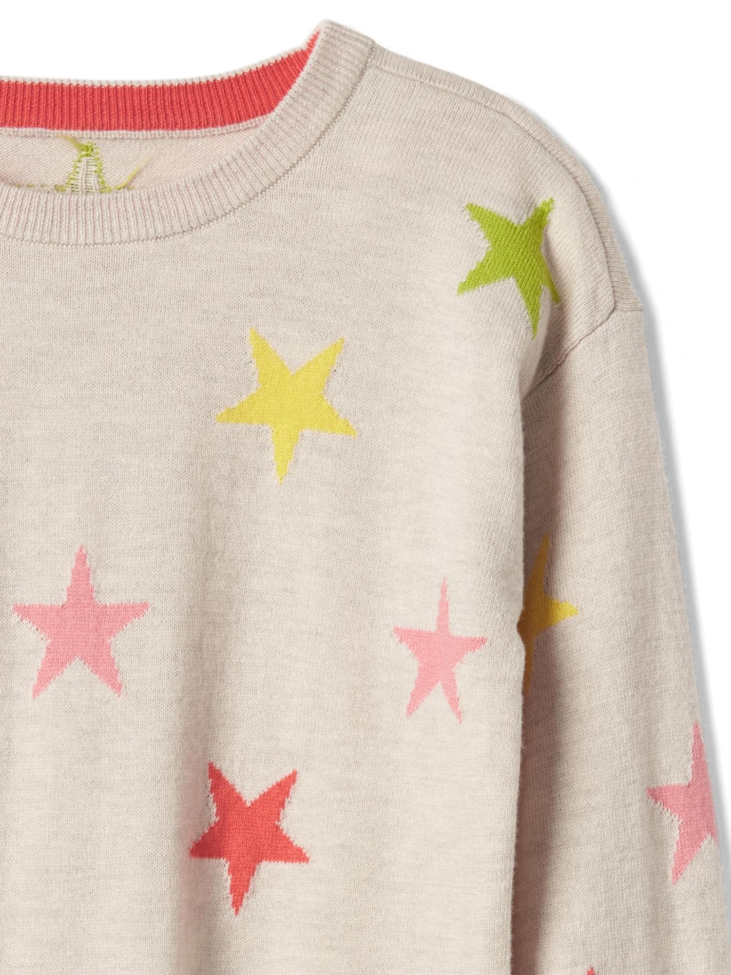 Rainbow star sweater