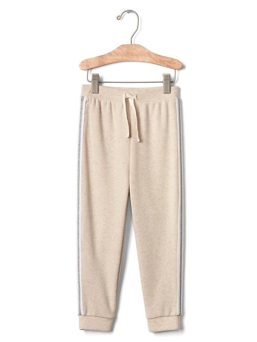 1 of 8 showing, with the color oatmeal heather of product Shimmer stripe pants