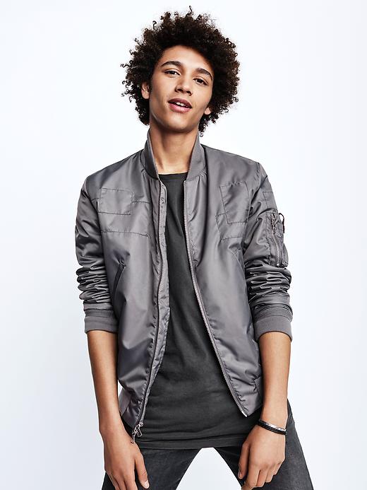 Image number 8 showing, Gap x GQ John Elliott flight jacket