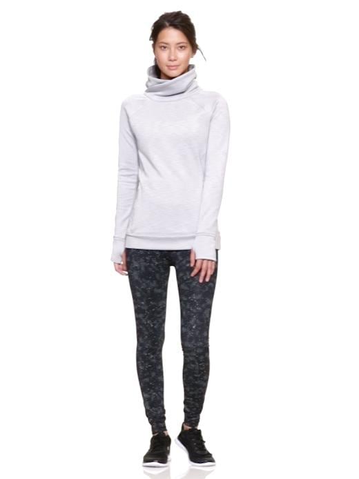 Orbital fleece funnel neck pullover Gap