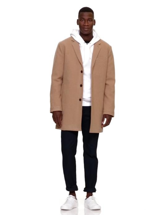 Gap x GQ Saturdays New York City camel topcoat Gap