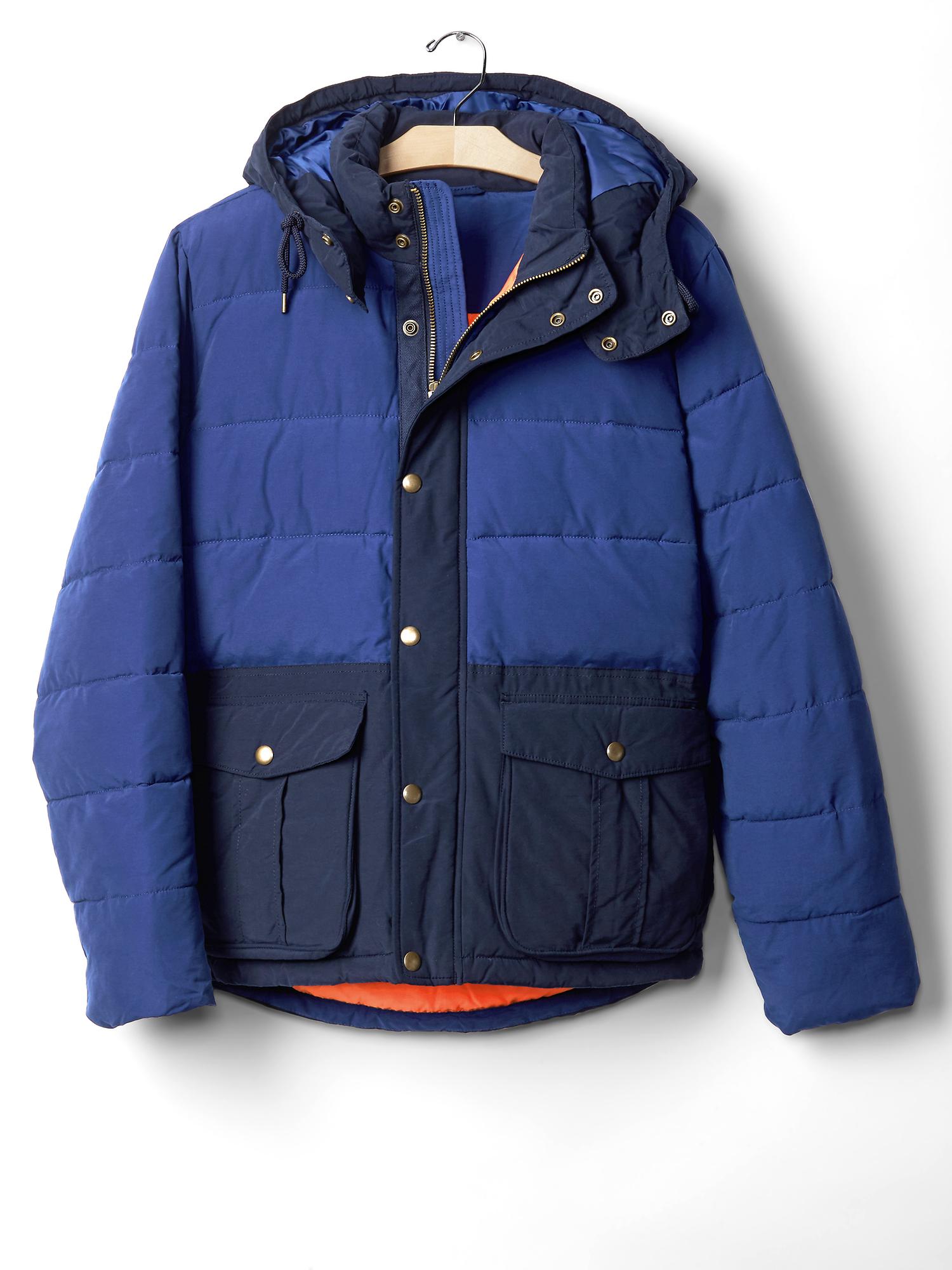 ColdControl Max heavyweight hooded puffer coat Gap