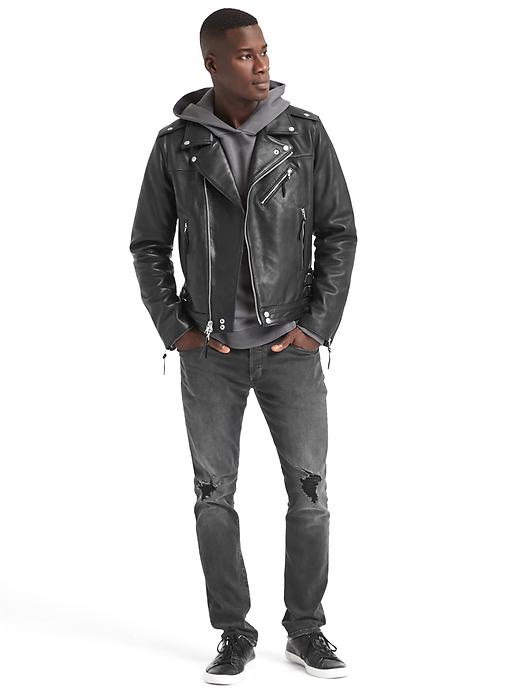 Gap x GQ John Elliott motorcycle jacket | Gap