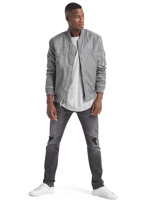 Image number 5 showing, Gap x GQ John Elliott flight jacket