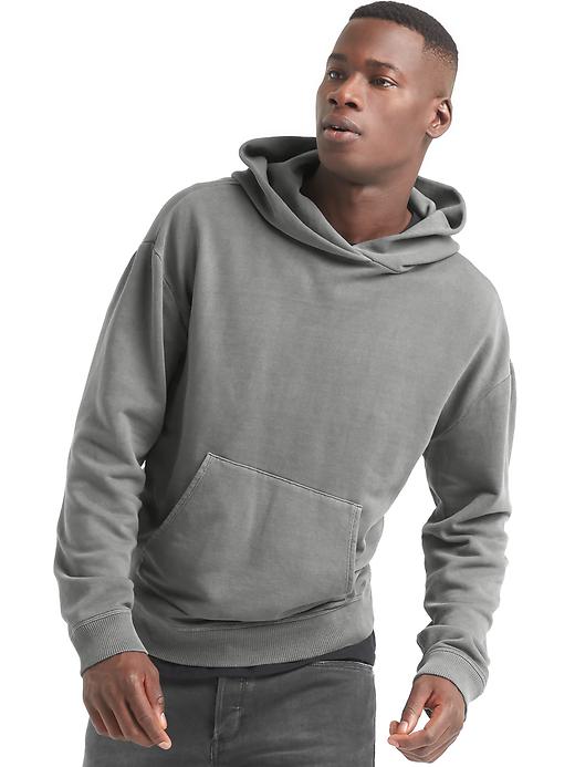 Image number 2 showing, Gap x GQ John Elliott cropped hoodie