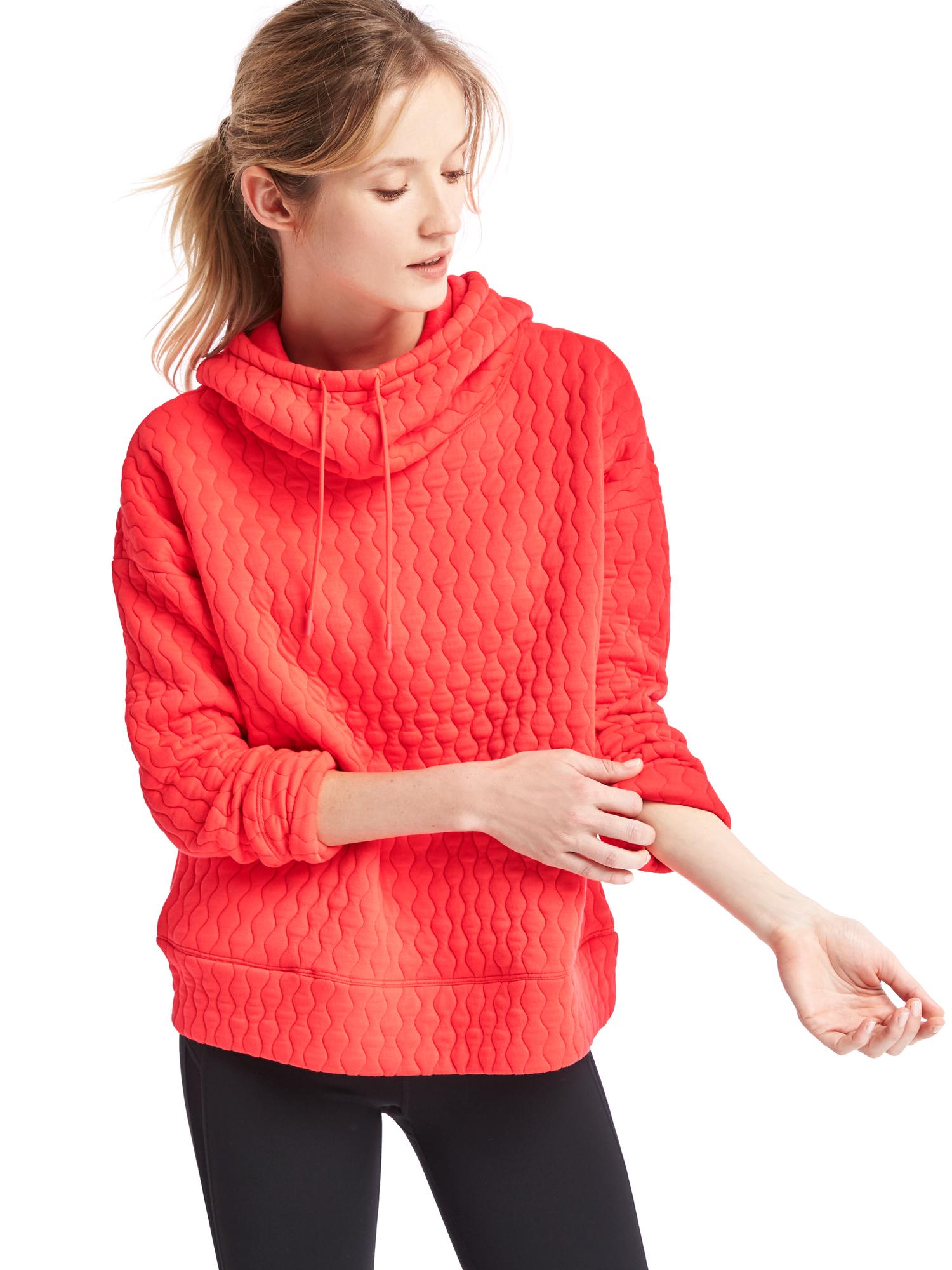 Jacquard pullover hoodie Gap