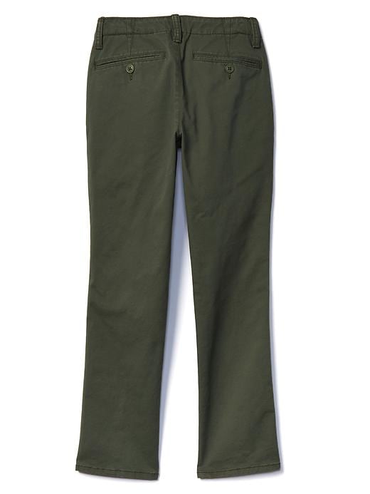 2 of 8 showing, with the color monterey cypress of product Kids Khakis