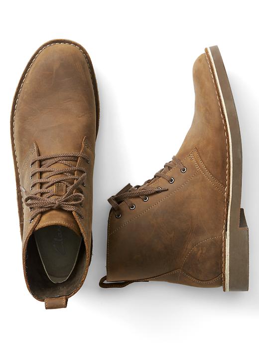 2 of 8 showing, with the color light brown of product Gap + Clarks Bushacre ankle boots