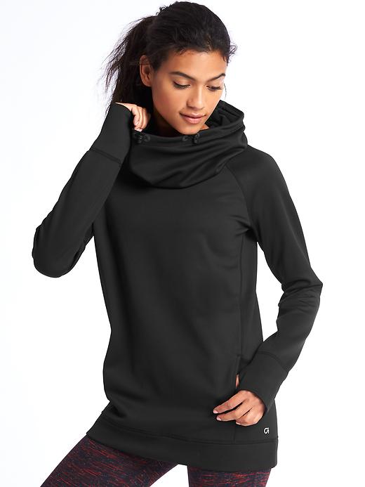 Orbital fleece relaxed pullover hoodie | Gap