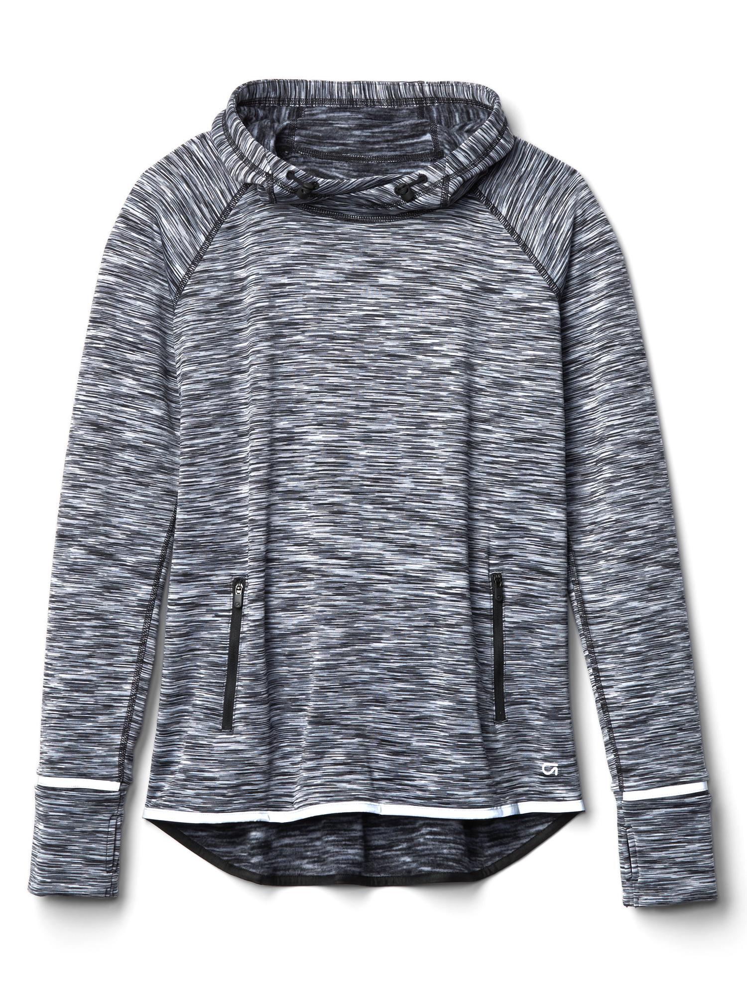 Orbital fleece spacedye pullover hoodie Gap