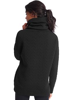 gap jacquard funnel neck pullover