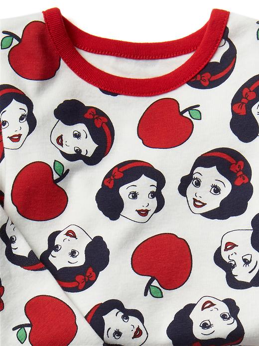 2 of 8 showing, with the color new off white of product Gap × Disney Baby & Toddler Snow White PJ Set