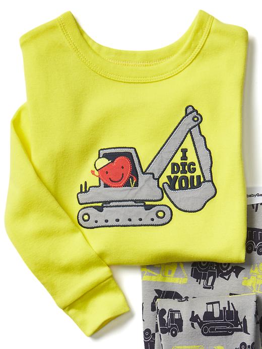2 of 8 showing, with the color yellow of product I dig you sleep set
