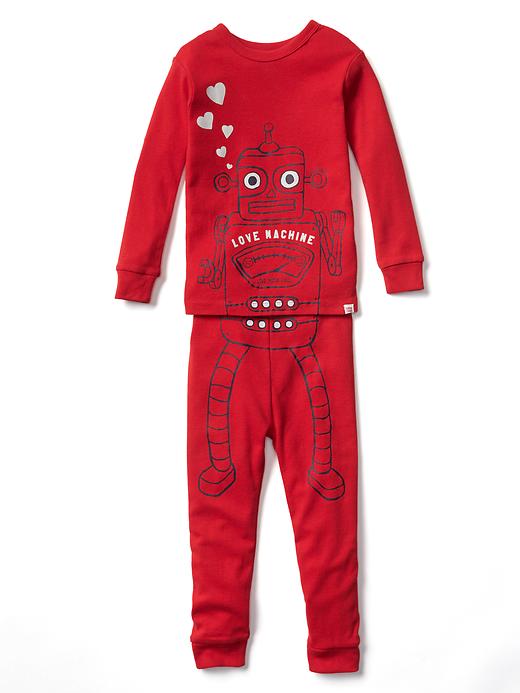 2 of 8 showing, with the color pure red of product Love machine sleep set