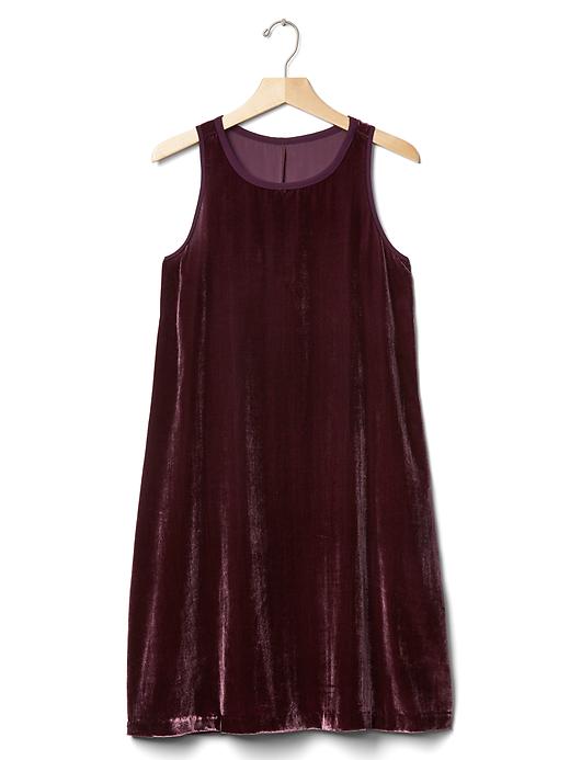 Velvet swing dress | Gap