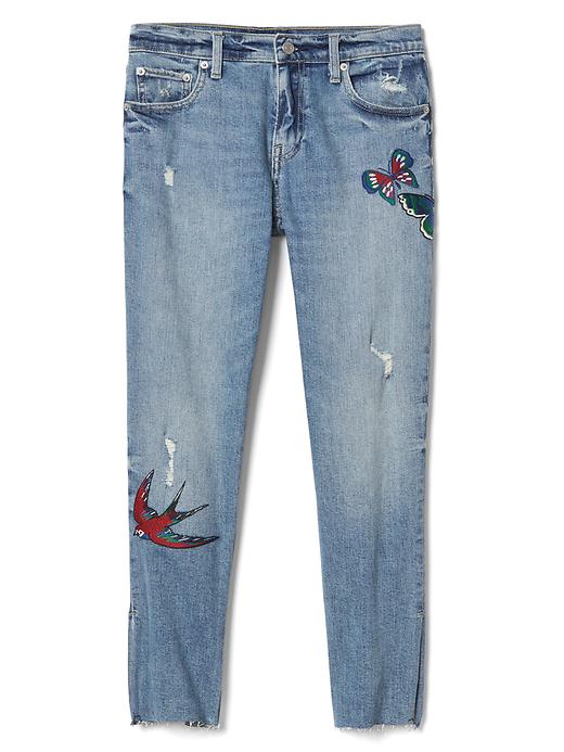 AUTHENTIC 1969 embroidered best girlfriend jeans