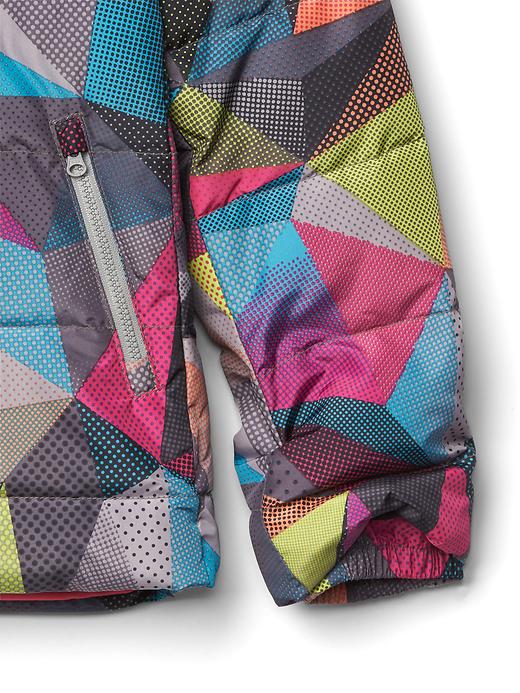 2 of 8 showing, with the color multi of product GapFit kids geometric puffer