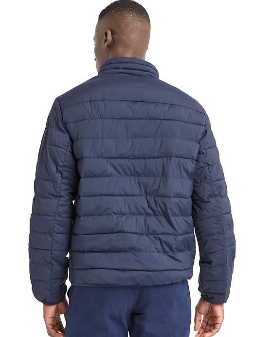 2 of 8 showing, with the color dark night of product ColdControl Lite stretch puffer pullover